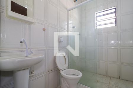 Banheiro da Suíte de casa para alugar com 1 quarto, 50m² em Jardim Clementino, Taboão da Serra