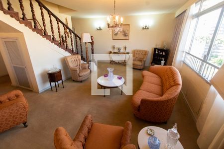 Sala de Estar de apartamento à venda com 4 quartos, 571m² em Bosque, Campinas