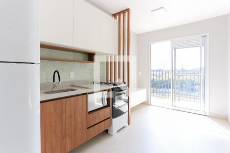 Sala/Cozinha de apartamento para alugar com 1 quarto, 28m² em Vila Butantã, São Paulo