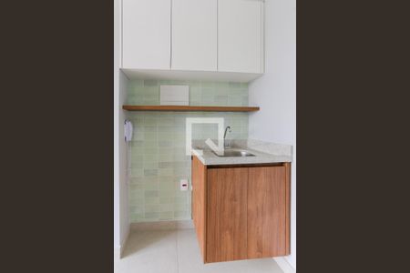 Sala/Cozinha de apartamento para alugar com 1 quarto, 28m² em Vila Butantã, São Paulo