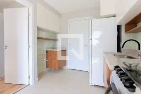 Sala/Cozinha de apartamento para alugar com 1 quarto, 28m² em Vila Butantã, São Paulo