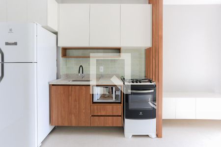Sala/Cozinha de apartamento para alugar com 1 quarto, 28m² em Vila Butantã, São Paulo