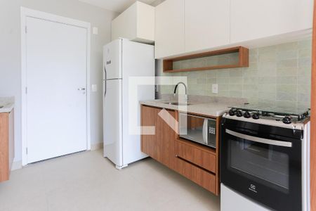 Sala/Cozinha de apartamento para alugar com 1 quarto, 28m² em Vila Butantã, São Paulo