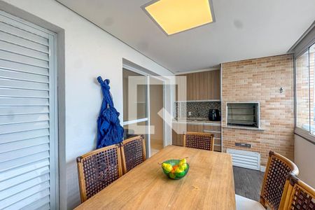 Varanda Gourmet de apartamento à venda com 2 quartos, 105m² em Vila Mussoline, São Bernardo do Campo