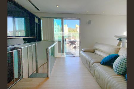 Sala de Estar de apartamento à venda com 4 quartos, 220m² em Serra, Belo Horizonte