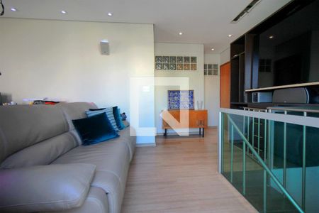 Sala de Estar de apartamento à venda com 4 quartos, 220m² em Serra, Belo Horizonte