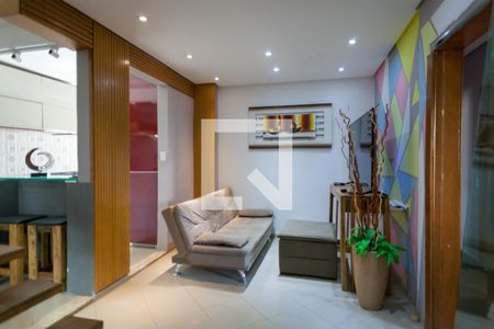 Sala de apartamento à venda com 3 quartos, 122m² em Amazonas, Contagem