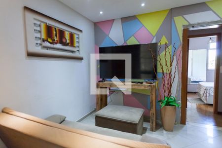 Sala de apartamento à venda com 3 quartos, 122m² em Amazonas, Contagem