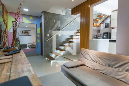 Sala de apartamento à venda com 3 quartos, 122m² em Amazonas, Contagem