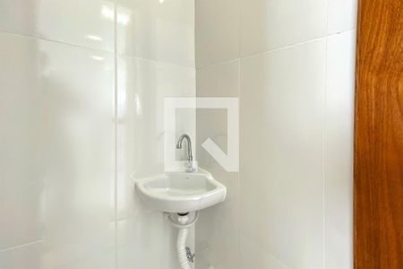 Lavabo da Sala de casa de condomínio à venda com 3 quartos, 83m² em Trevo, Belo Horizonte