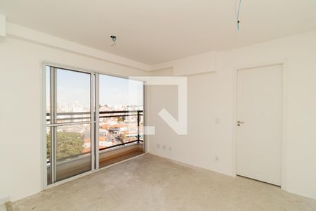 Sala e Cozinha de apartamento à venda com 1 quarto, 34m² em Parada Inglesa, São Paulo