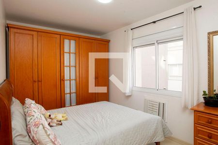 Suíte de apartamento à venda com 2 quartos, 58m² em Bom Fim, Porto Alegre