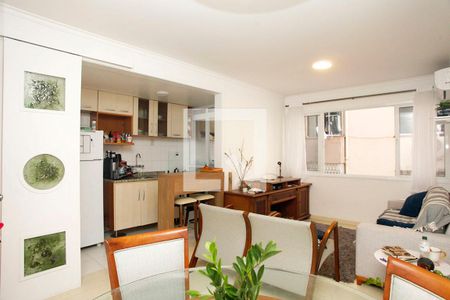 Sala de apartamento à venda com 2 quartos, 58m² em Bom Fim, Porto Alegre