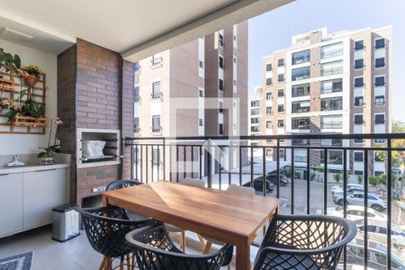 Varanda gourmet de apartamento à venda com 2 quartos, 36m² em Swiss Park, Campinas