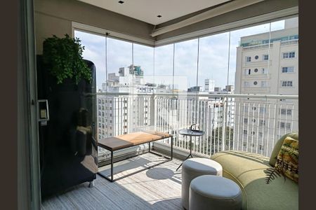 Varanda de apartamento à venda com 3 quartos, 150m² em Jardim Paulista, São Paulo