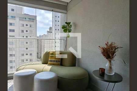 Varanda de apartamento à venda com 3 quartos, 150m² em Jardim Paulista, São Paulo
