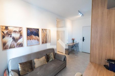 Sala/Cozinha de apartamento à venda com 1 quarto, 34m² em Vila Clementino, São Paulo