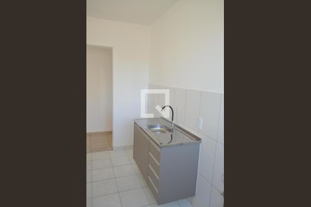 Cozinha e Área de Serviço de apartamento para alugar com 2 quartos, 47m² em Quinta da Primavera, Ribeirão Preto