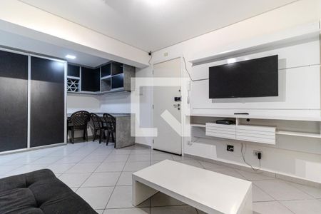 Sala de apartamento à venda com 1 quarto, 50m² em República, São Paulo