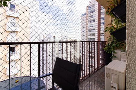 Varanda da Sala de apartamento à venda com 4 quartos, 264m² em Vila Romana, São Paulo