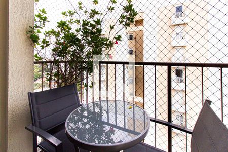 Varanda da Sala de apartamento à venda com 4 quartos, 264m² em Vila Romana, São Paulo