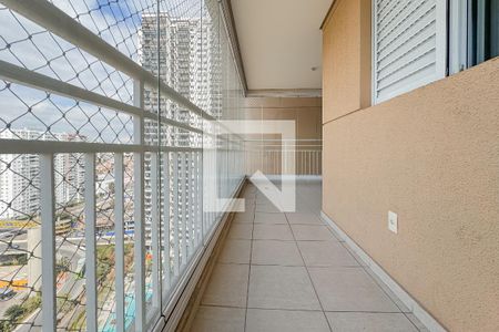 Varanda da Sala de apartamento à venda com 2 quartos, 60m² em Ipiranga, São Paulo