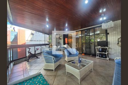 Sala de apartamento à venda com 3 quartos, 190m² em Recreio dos Bandeirantes, Rio de Janeiro