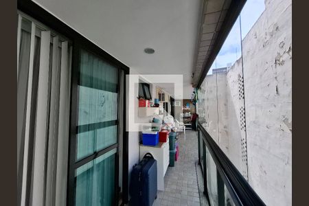 Varanda de apartamento à venda com 3 quartos, 95m² em Botafogo, Rio de Janeiro