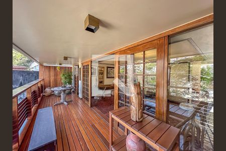 Varanda da Sala de casa à venda com 4 quartos, 678m² em Laranjeiras, Rio de Janeiro