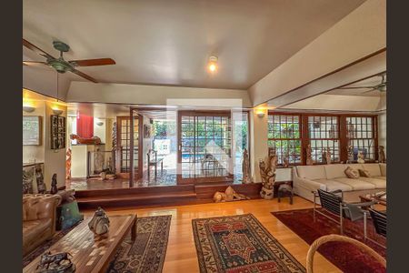 Sala de casa à venda com 4 quartos, 678m² em Laranjeiras, Rio de Janeiro