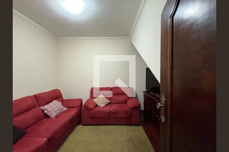 Sala de TV de casa à venda com 5 quartos, 360m² em Vila Humaita, Santo André
