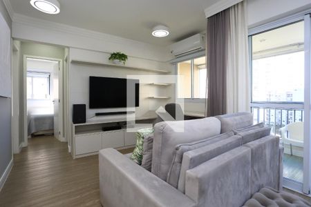 Sala de apartamento à venda com 2 quartos, 69m² em Vila Andrade, São Paulo