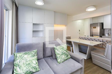 Sala de apartamento à venda com 2 quartos, 69m² em Vila Andrade, São Paulo