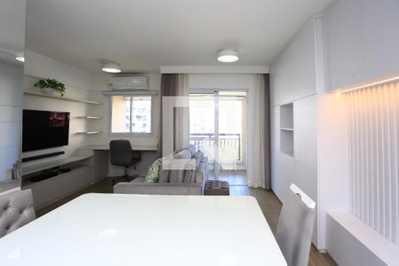 Sala de apartamento à venda com 2 quartos, 69m² em Vila Andrade, São Paulo