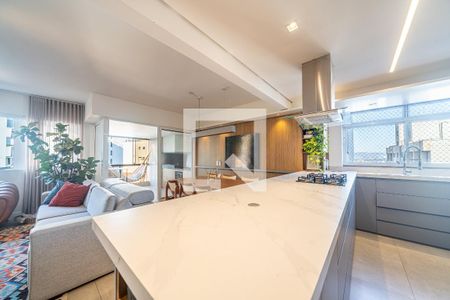 Cozinha de apartamento para alugar com 3 quartos, 121m² em Petrópolis, Porto Alegre