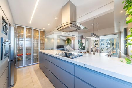 Cozinha de apartamento para alugar com 3 quartos, 121m² em Petrópolis, Porto Alegre