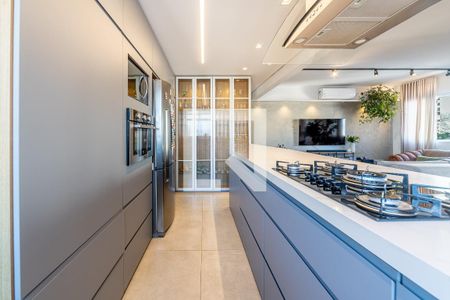 Cozinha de apartamento para alugar com 3 quartos, 121m² em Petrópolis, Porto Alegre