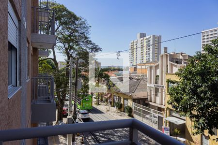 Varanda da Sala de apartamento à venda com 1 quarto, 36m² em Vila Romana, São Paulo