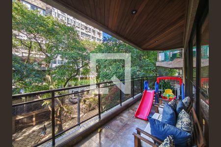 Varanda da Sala de apartamento à venda com 4 quartos, 250m² em Tijuca, Rio de Janeiro