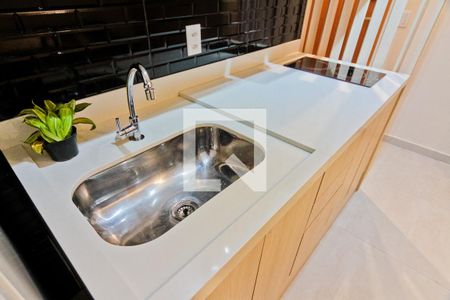 Sala/Cozinha de kitnet/studio à venda com 1 quarto, 25m² em Santana, São Paulo
