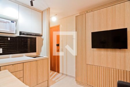Sala/Cozinha de kitnet/studio à venda com 1 quarto, 25m² em Santana, São Paulo
