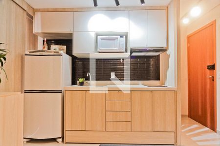 Sala/Cozinha de kitnet/studio à venda com 1 quarto, 25m² em Santana, São Paulo