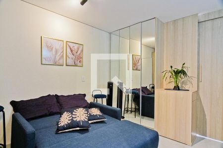 Sala/Cozinha de kitnet/studio à venda com 1 quarto, 25m² em Santana, São Paulo