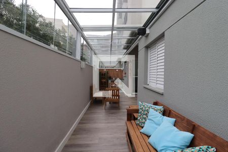 Varanda de apartamento à venda com 3 quartos, 84m² em Vila Pires, Santo André