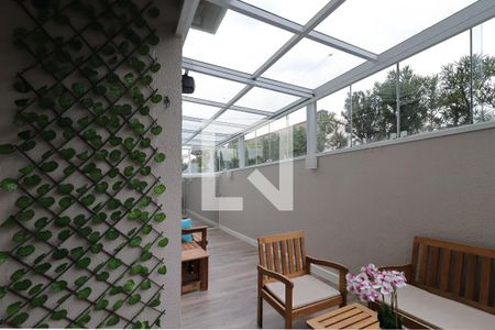 Varanda de apartamento à venda com 3 quartos, 84m² em Vila Pires, Santo André