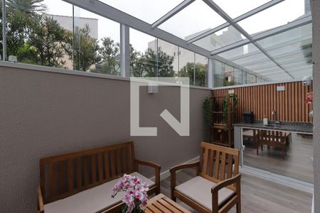 Varanda de apartamento à venda com 3 quartos, 84m² em Vila Pires, Santo André