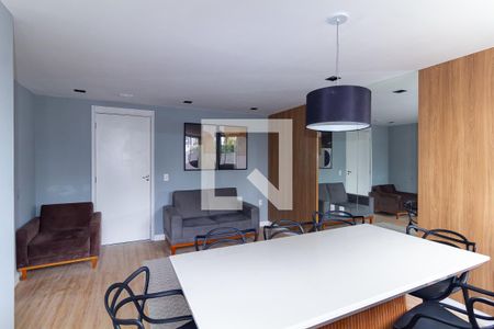 Área comum - Salão de festas de apartamento para alugar com 1 quarto, 31m² em Vila Santa Clara, São Paulo