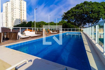 Área comum - Piscina de apartamento para alugar com 1 quarto, 31m² em Vila Santa Clara, São Paulo