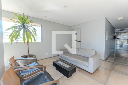 Área comum de kitnet/studio para alugar com 1 quarto, 22m² em Consolação, São Paulo