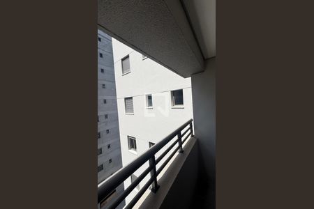 Varanda da Sala de apartamento à venda com 1 quarto, 40m² em Vila Sao Pedro, Santo André